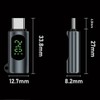 80Gbps USB C Adapter, 240W Type C Male to Female