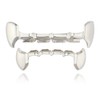 OOCC 18K Gold Plated Hip Hop Teeth Grillz Caps Iced