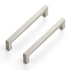 Ravinte 30 Pack 6-1/4 Inch Kitchen Square Cabinet Handles Brushed
