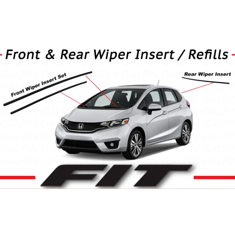 Autoparts NEW GENUINE HONDA FIT WIPER REFILL INSERT SET 2009