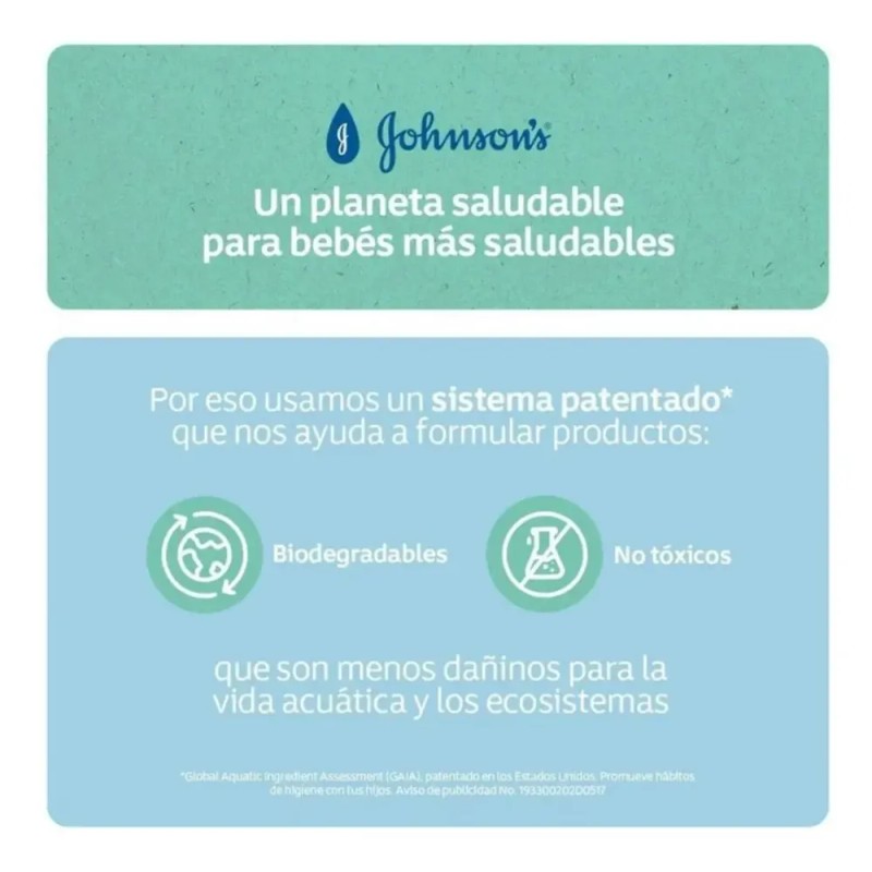 Shampoo Infantil Johnson's Gotas De Brillo De 1 L