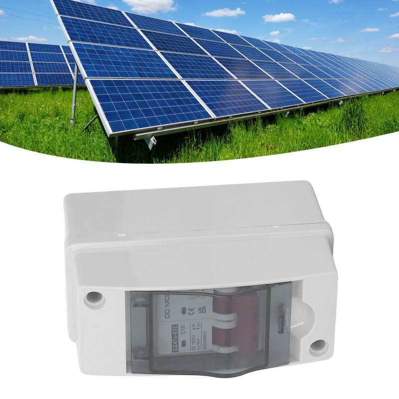 2P DC Circuit Breaker IP65 Waterproof Miniature DC Isolator Switch
