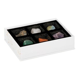 KARMA AND LUCK Passionate Clarity Pisces Zodiac Crystal Box – Spiritual Healing Stones for Intuition, Serenity & Emotional Strength – Birthday Gift Set