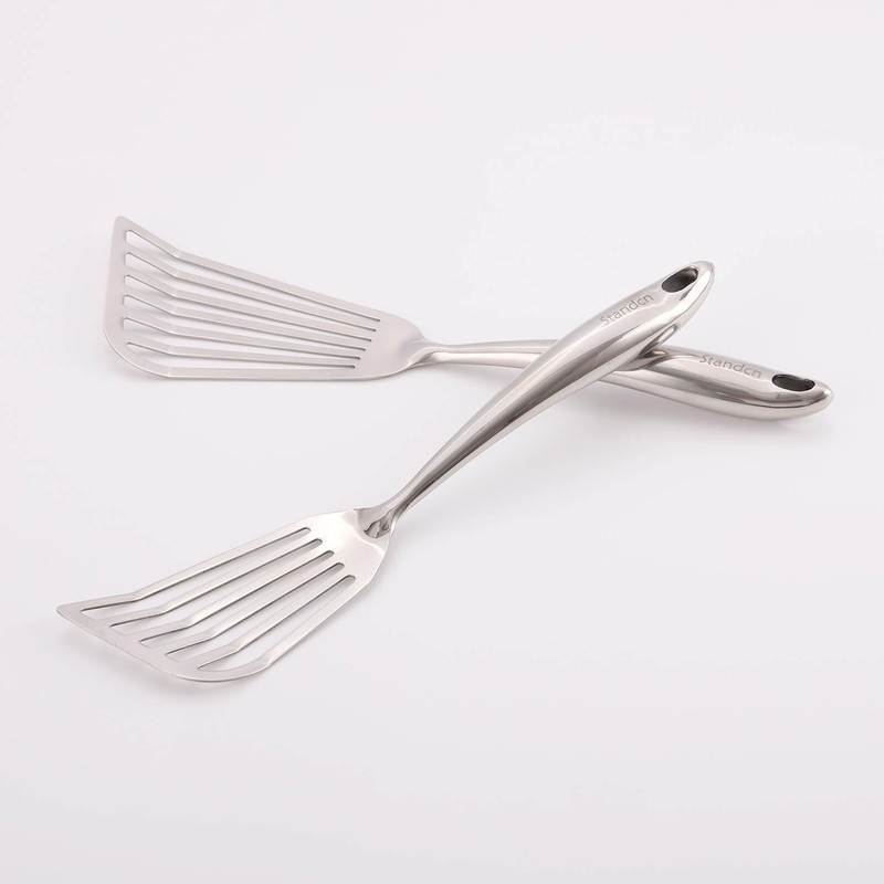 18/10 Stainless Steel Fish Spatula Set – 2 PCS All