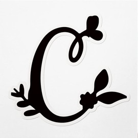 Decal Stickers Of Spring Letter C Premium Indoor (No Waterproof) Vinyl Decal Stickers For Laptop Phone Accessory Helmet Car Window Mug Tuber Cup Door Wall Decoration ANDVER3765841BL110422