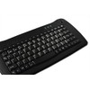 4Keyboard Spanish (Traditional) Non-Transparent Keyboard Labels ON Black Background for
