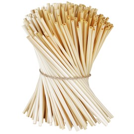 BEESI 200 Pieces Straw Star Straws Craft Nature Christmas Decoration with Kids Craft Supplies for Christmas Straws, 20cm Long Straw
