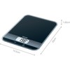 Beurer KS 19 slate kitchen scale, glass