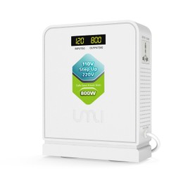 110 to 220 Voltage Converter Step UP only 800W for Euro and Asia Appliance with 220-240V Rated to be Used in US