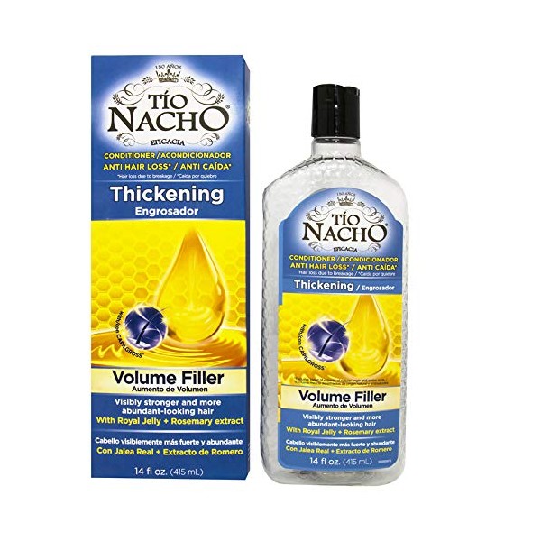 Tio Nacho Anti Hair Loss Thickening Volume Filler Conditioner with Royal Jelly, 14 Ounces