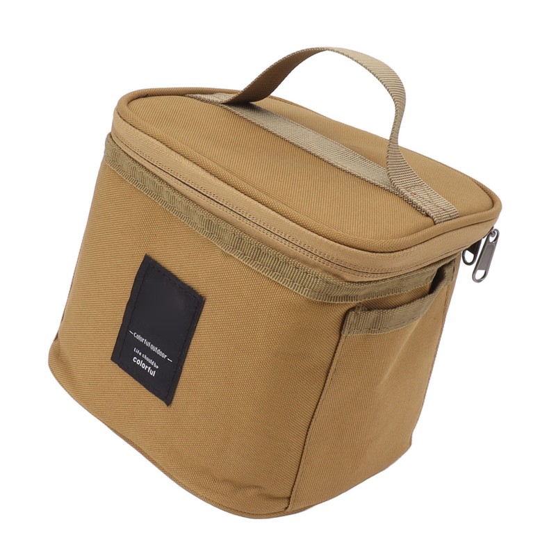 Spice Bottle Carry Bag Removable Inner Divider Oxford Cloth Portable