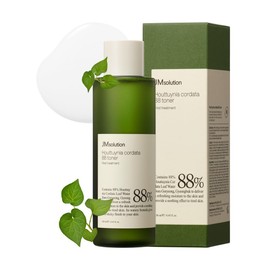 JMsolution Heartleaf 88 Toner - 88% Heart Leaf Water, Hydration and Soothing, Pore Care, Non-Sticky, Multi-Layer Absorption