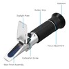 AUTOUTLET Salinity Concentration Meter, Salt Refractometer, Salt Concentration, Automatic Temperature