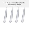 Viners Everyday Purity 18/0 4pce Dessert Spoon, Stainless Steel