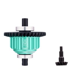 Mesimsple Alum Front Differential Gear for 1/10 Wide Maxx Diff Maxx Slash Series Upgrades Part Green