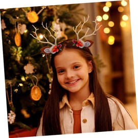 SAFIGLE 2pcs Antler Hair Clips for Lightweight Hairpins for Thin Hair Cute Deer Horn Design Durable Non Damaging