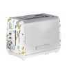 VQ Laura Ashley Elveden White Stainless Steel 2 Slice Toaster