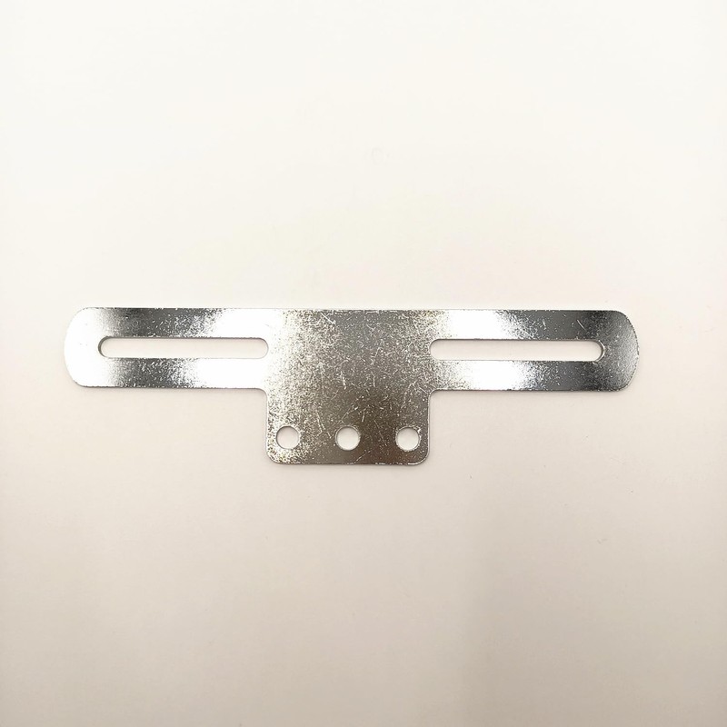1Pcs Silver Metal Easy Installation Motorcycle License Plate Holder Frame,Universal