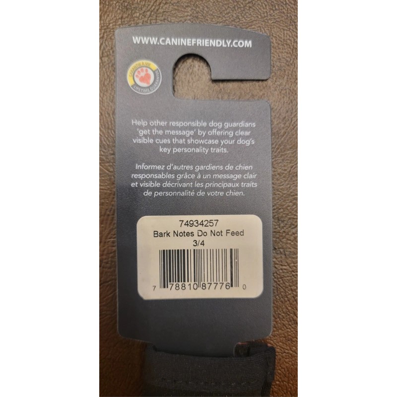 Bark Notes DO NOT FEED "Get the Message" Sleeve for