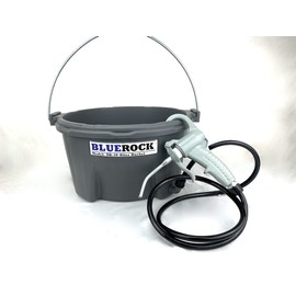 BLUEROCK Tools OB-30 Hand Held Oiler Pump and Bucket for Pipe Threading fits Ridgid 418 300 10883