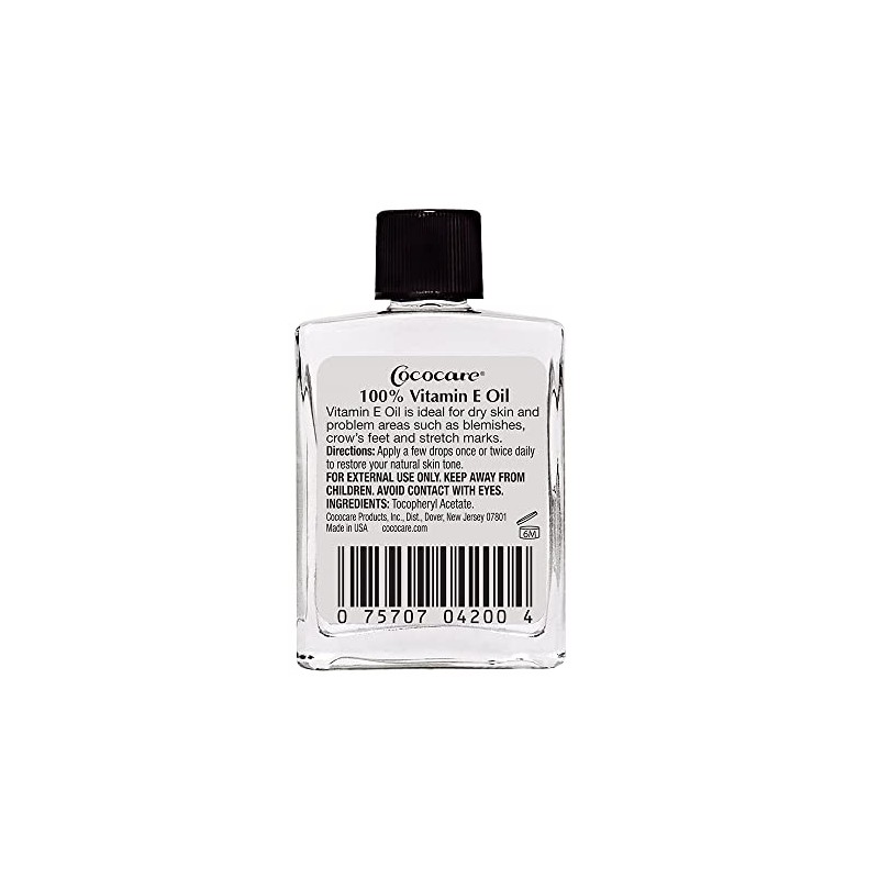 Cococare 100% Vitamin E Oil, 1 Ounce