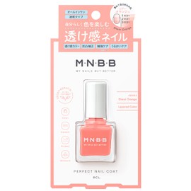 Styling Life M・N・B・B Perfect Nail Coat Color SH 03 <Nail Cosmetic> Sheer Orange 0.3 fl oz (9 ml)