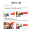 GLOGLOW Air Quick Connector, Brass Pneumatic Quick Connector Air Fittings