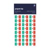 PAPERZIP - Mexico Flags (Bandera de México) – 48 Stickers