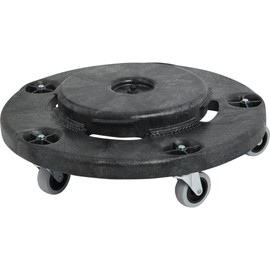 Rubbermaid Comm Prod 2640-20-BLA Black Trash Can Dolly