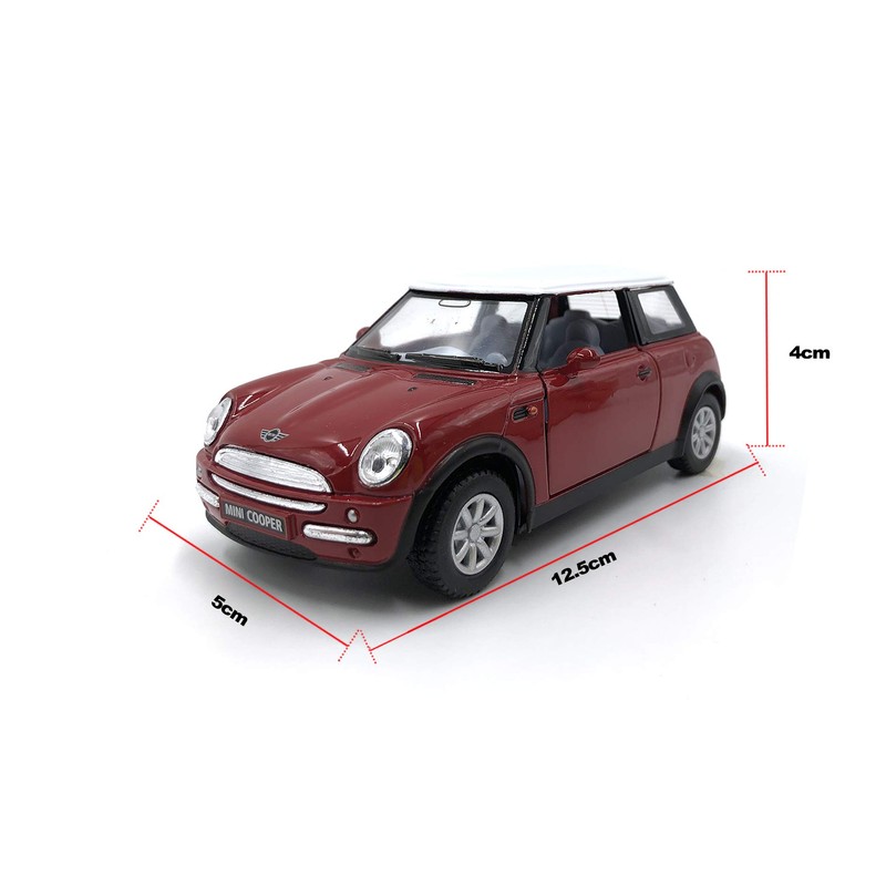 Mini Cooper S Scale Model Car (Mono Red)