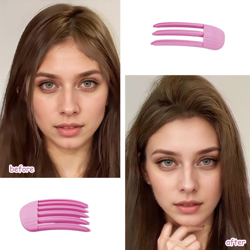 Pack of 3 Upgrade Hair Root Lifting Combs Set Volume