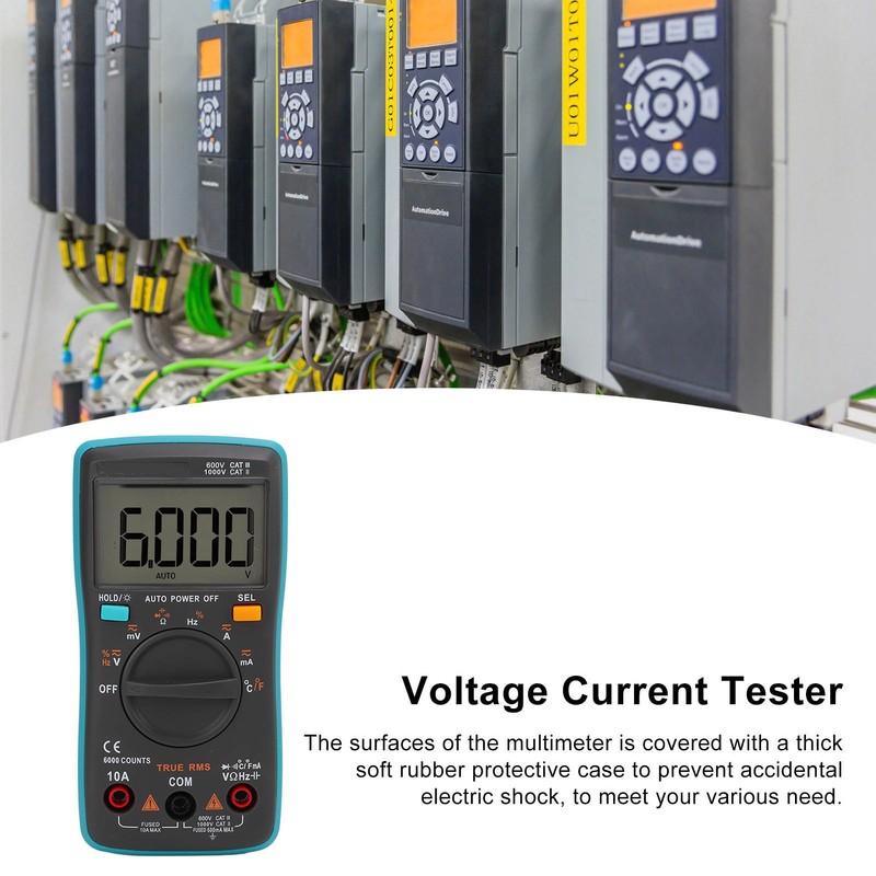 ZT102 6000 Digital Multimeter Automatic Range Multimeter Portable Voltage Current