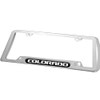 RFUTRNVBC Stainless Steel License Plate Frame Cover Holder ForChevy Colorado