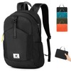 SKYSPER Foldable Backpack RFID Protection, 20L Small Backpack Hiking Backpack