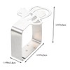 Tofficu 3sets Stainless Steel Tablecloth Clips Non Slip Fixator for