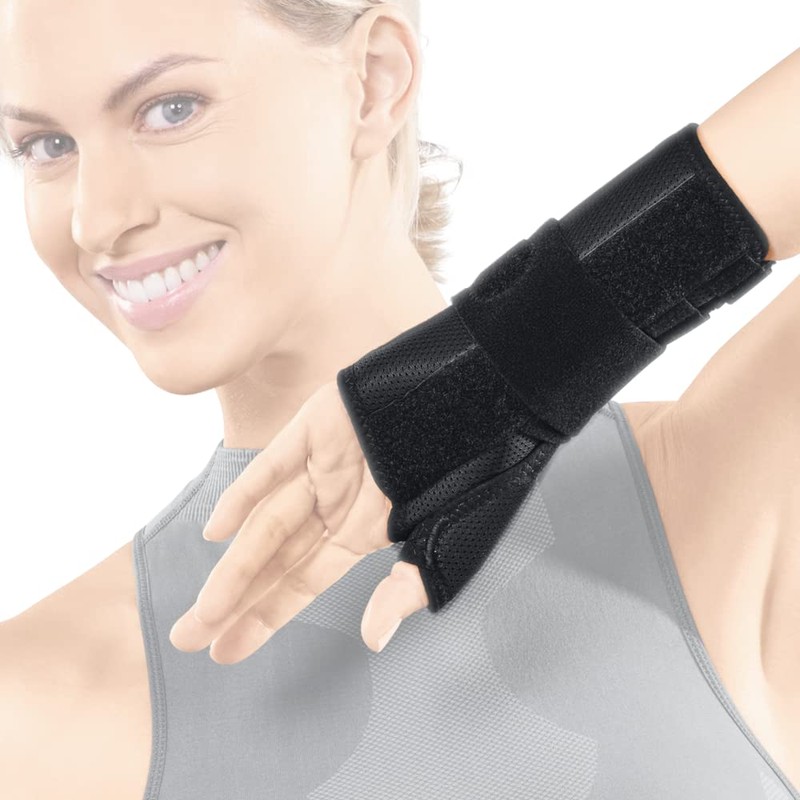 Sporlastic MANU-HIT Pollex Orthosis Right Size XS 07640 Black
