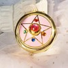 Espejo Abatible de Maquillaje Anime con Estrella de Cristal -