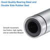 sourcing map 2Pcs LM8LUU Linear Bearing 8mm Bore 15mm OD
