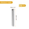 sourcing map 25 Pcs 3mm x 20mm Shelf Pins, Shelf