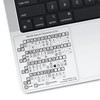 Synerlogic (2pcs) for MacOS Special Characters Cheat Sheet Sticker |