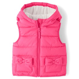 Gymboree,and Toddler Puffer Vest,Pink,2T
