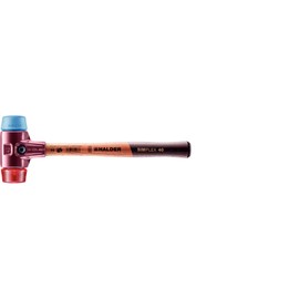 Halder 3016040"Simplex Face TPE-Soft/Plastic Mallet, Multi-Colour, 40 mm
