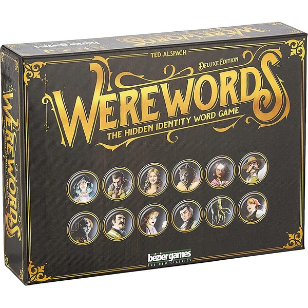Werewords Deluxe, Werewords Board Game, Fun Board Game for Families, Werewords Card Game, Great Game for Kids & Families, Party Game for Kids & Families, Word Game