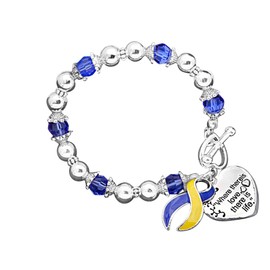 Fundraising For A Cause Down Syndrome Awareness Where There is Love Bracelet (1 Bracelet - Retail)