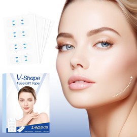 Face Lift Tape, Face Tape Lifting Invisible, 140 PCS Facelift Tape for Face Invisible, Neck Tape Lifting Invisible for Double Chin,Instant Face Lifting Sticker for Saggy Skin