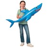Fun Express 46" Inflatable Vinyl Giant Blue Shark - 6