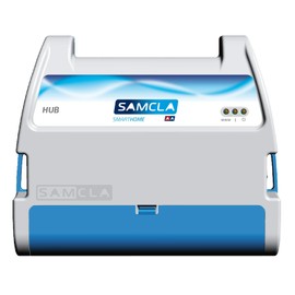 Samcla Smart Home Hub, White/Blue, Hub, Remote and Central Control