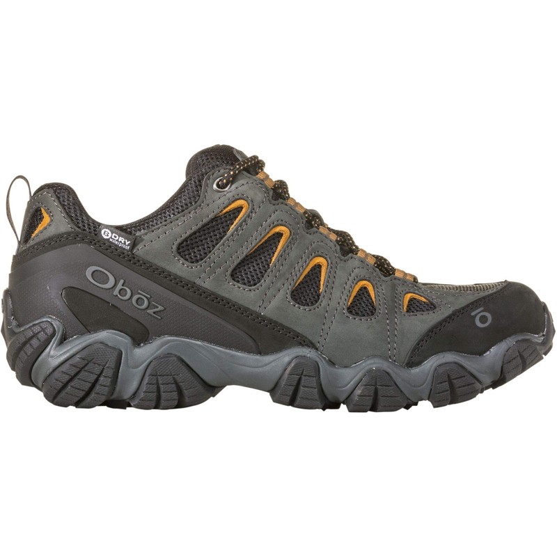 Oboz Sawtooth II Low B-Dry Hiking Shoe - Men's Shadow/Burlap