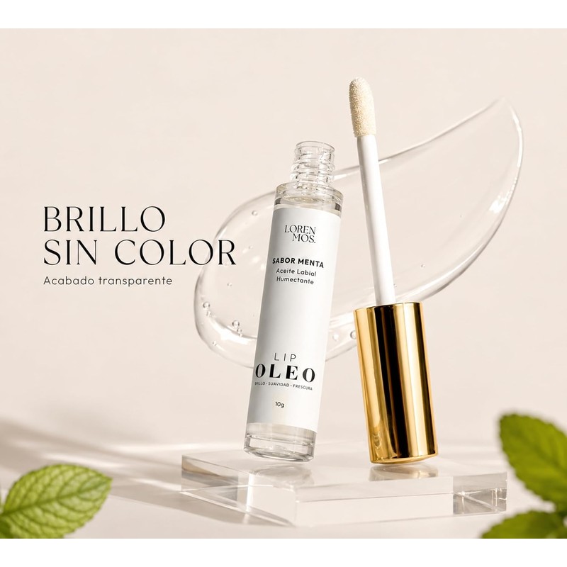 LIP OLEO Menta 10 g – Aceite Labial Transparente con