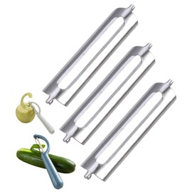 3 PCS Stainless Steel Sharp Potato Peelers